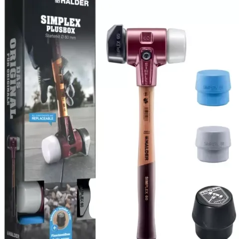 Terugslagvrije hamer Simplex 60 starterkit