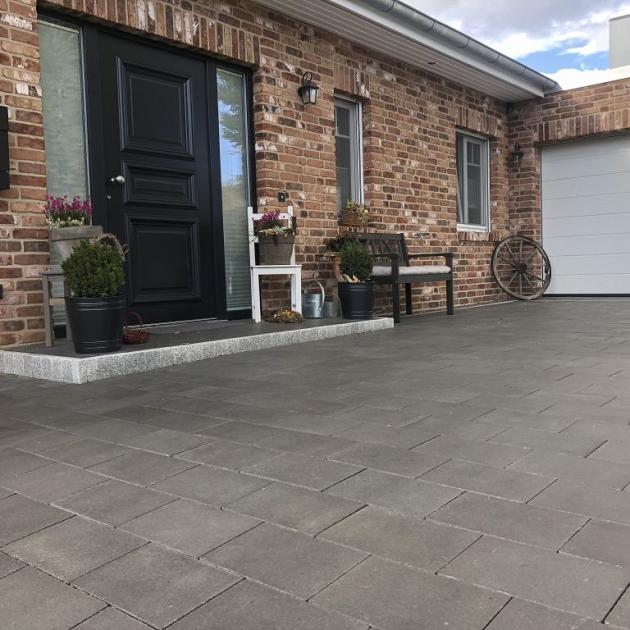 Alp.X1.306A - 20x30x6 cm - antraciet ACTIE