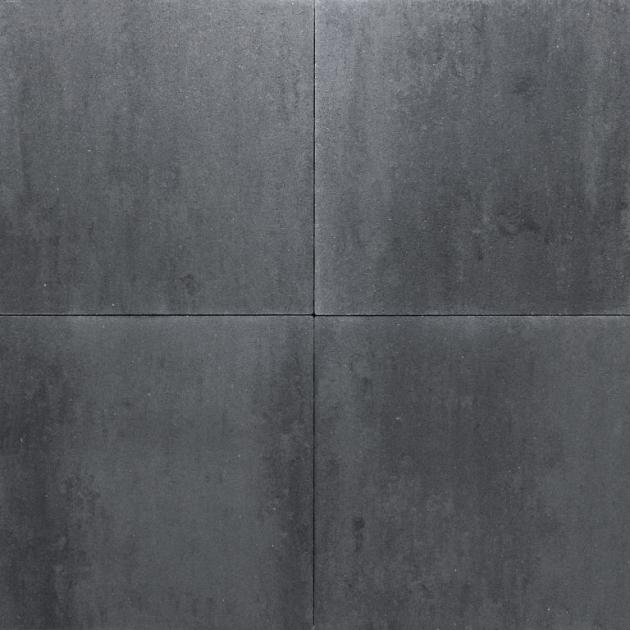 Alp.X1.309A - 60x60x4 cm - zwart-grijs gemêleerd