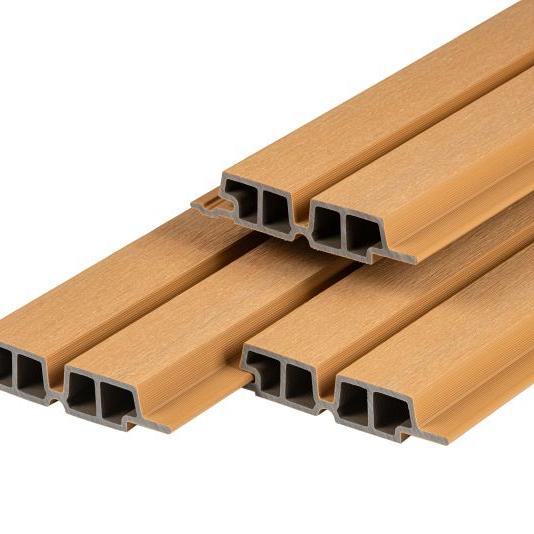 PuraTech 55 composiet blokprofiel dubbel 3,3 x 17,0 x 290 cm, Ceder, fijne houtnerf ( werkbreedte 14