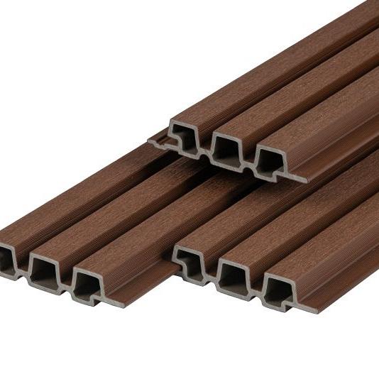 PuraTech 30 composiet triple profiel 3,3 x 17,0 x 390 cm, Ipé, fijne houtnerf ( werkbreedte 14 cm )