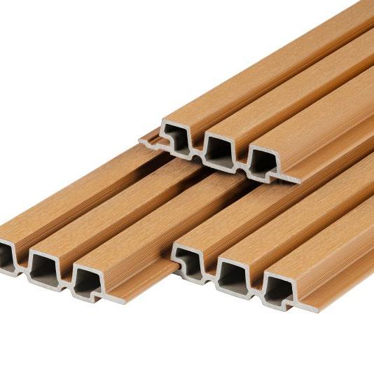 PuraTech 30 composiet triple profiel 3,3 x 17,0 x 390 cm, Cedar, fijne houtnerf ( werkbreedte 14 cm