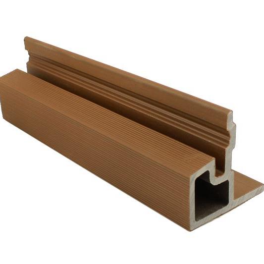 PuraTech composiet eindprofiel 5,8x5,8x290 cm teak