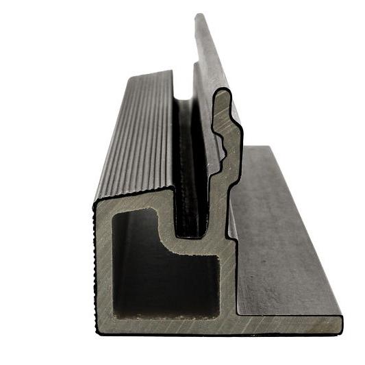 PuraTech composiet eindprofiel 5,8x5,8x290 cm dark grey