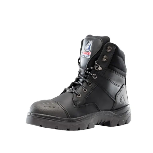 Veiligheidschoen Steel Blue SC Zip S3 hoog zwart maat 45