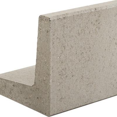 Keerwand 50x100x35cm (HxLxV) Grijs