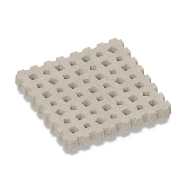 Oud Hollands Weave 100x100x10 cm - Greige