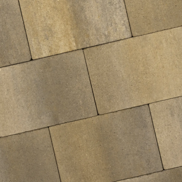 Alp.X1.111 - klein WVB 6 cm - geel - antraciet gemêleerd