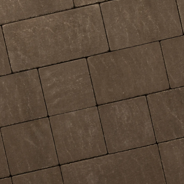 Alp.X1.110 - klein WVB 6 cm antique - bruin gemêleerd