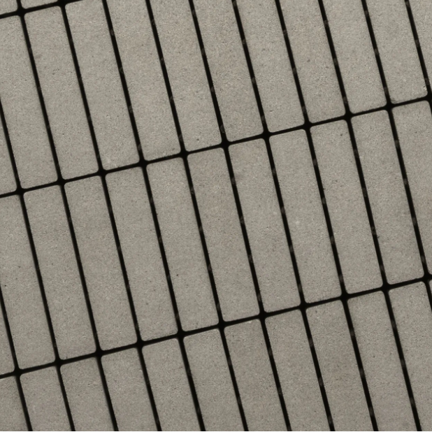 Alp.X1.106 -  19x5,5x8 cm aqua - grey gemêleerd