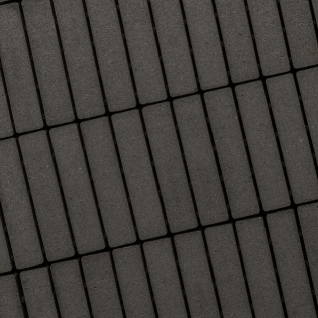 Alp.X1.102 -  19x5,5x8 cm aqua  - antraciet