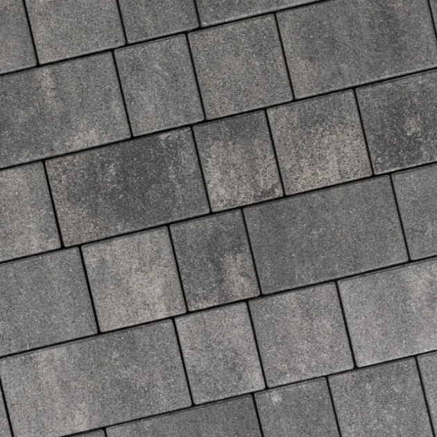 Alp.X3.502 -  Banenverb. 8 cm -  grijs - zwart gemêleerd AQUA