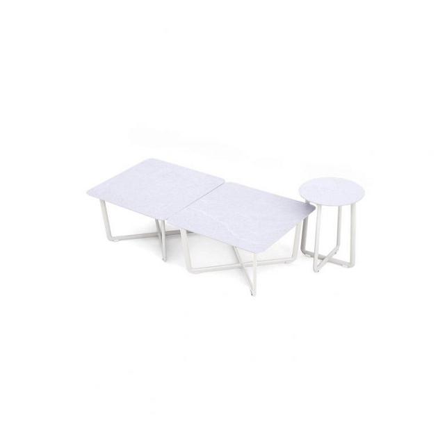 Fellow - Bijzettafel set van 3 Zand