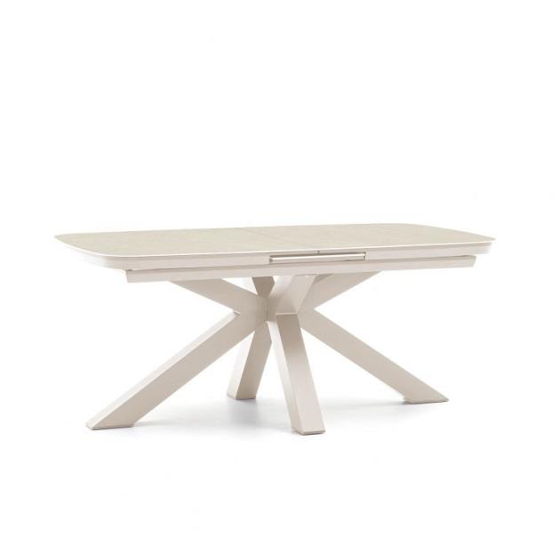 Torino - Uitschuifbare eettafel 180/220x100 cm Zand