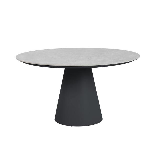 Cuba - Ronde eettafel Ø 140 cm Antraciet