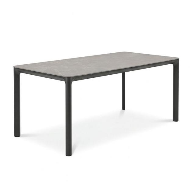 Belfort - Rechthoekige eettafel 210x90 cm Antraciet
