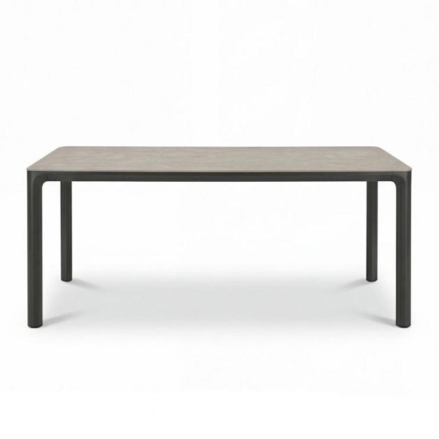 Belfort - Rechthoekige eettafel 210x90 cm Antraciet