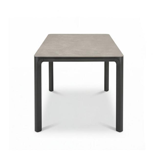 Belfort - Rechthoekige eettafel 210x90 cm Antraciet
