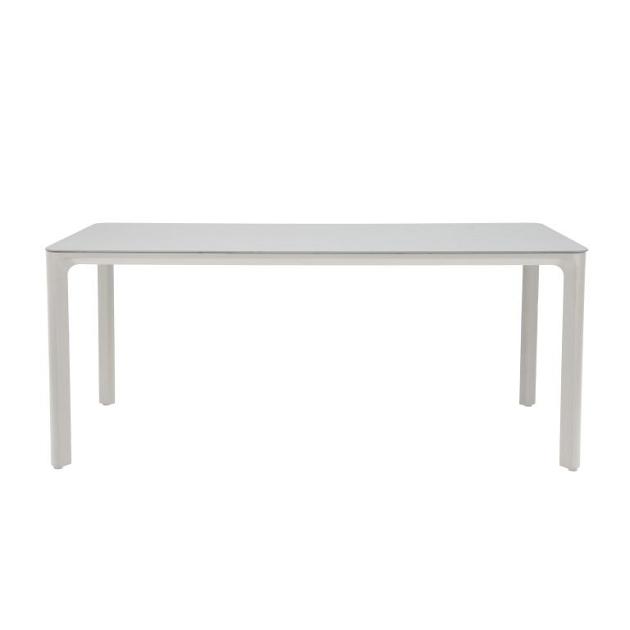 Belfort - Rechthoekige eettafel 210x90 cm Zand