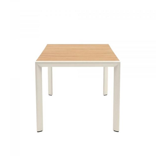 Paros - Eettafel 210x90 cm Teak - Zand