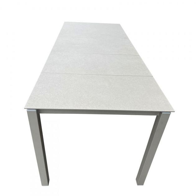 Palazzo - Uitschuifbare eettafel 120/160-200x80 cm Zand
