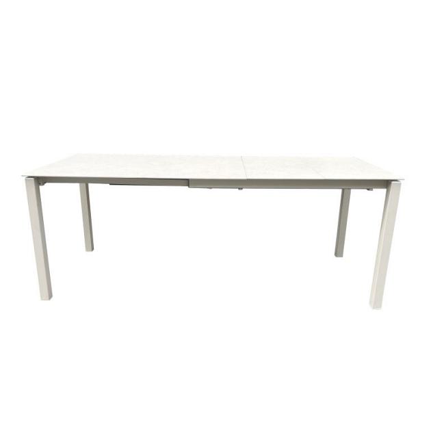 Palazzo - Uitschuifbare eettafel 120/160-200x80 cm Zand