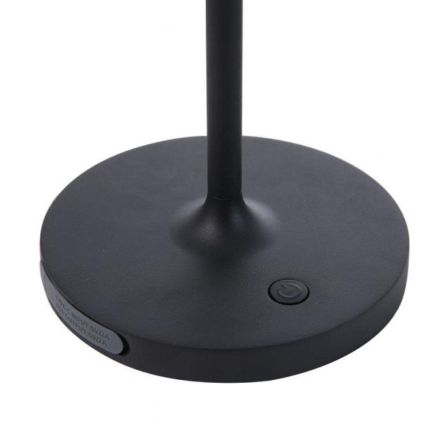 Alpha - Tafellamp outdoor Zwart