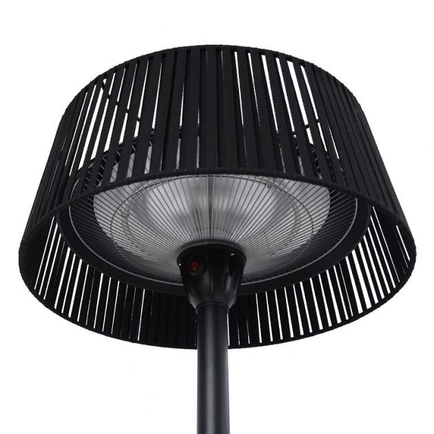Zen - Heater terrasverwarmer 1500W Zwart