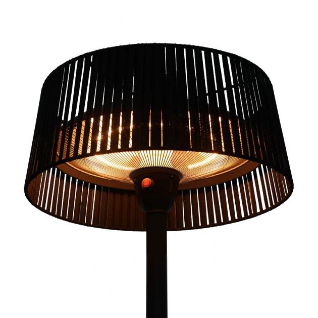 Zen - Heater terrasverwarmer 1500W Zwart