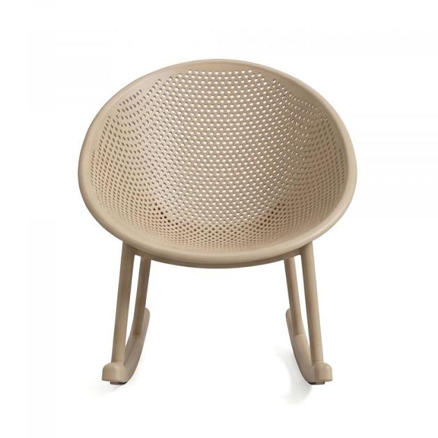 Qosy - Schommelstoel outdoor Zand