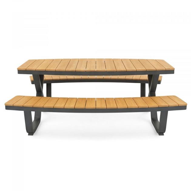 Buddy - Picknicktafel  Polywood - Zwart