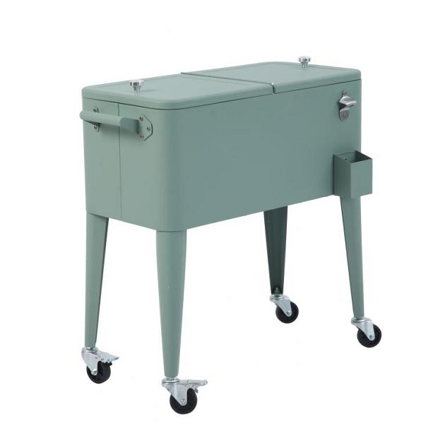 Icy - Koelbox met wieltjes Groen