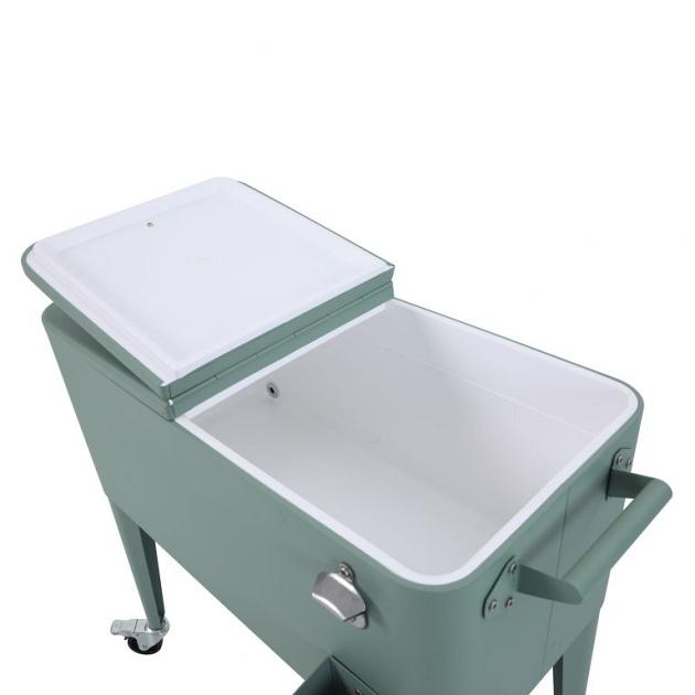 Icy - Koelbox met wieltjes Groen