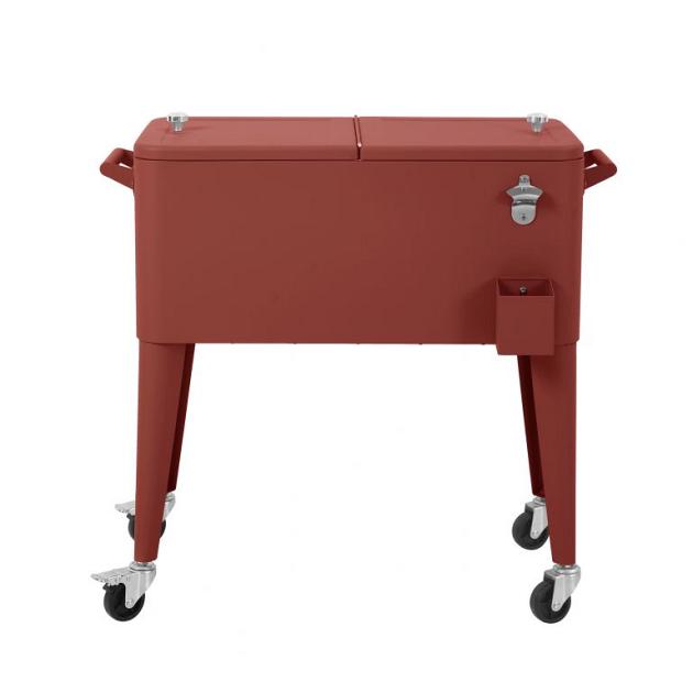 Icy - Koelbox met wieltjes Terracotta