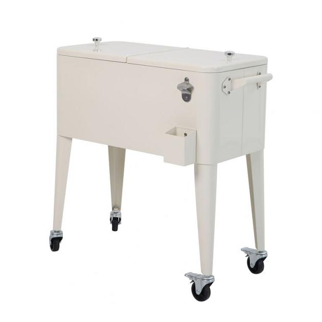 Icy - Koelbox met wieltjes Beige