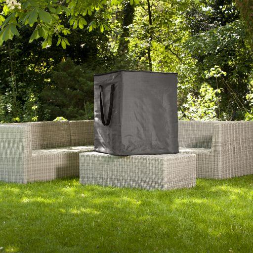 Beschermhoes voor loungekussens 75x75x90cm Donkergrijs