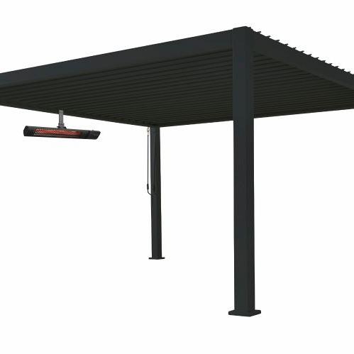 Cadiz - Heater (222 W – 2000 W) Zwart