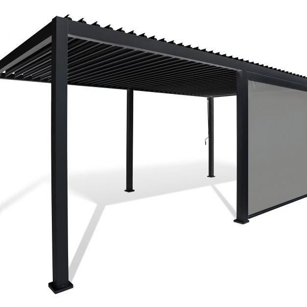 Zijscherm/screen voor Cadiz 265 cm Antraciet