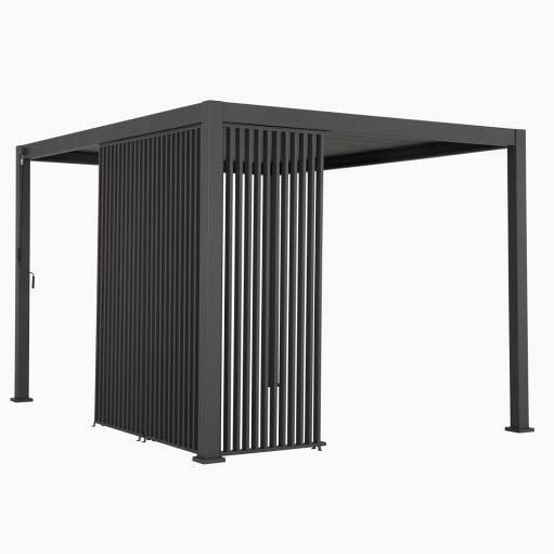 Vertical - Zijwand verticaal 123 cm (voor Cadiz wand 400 cm) Antraciet