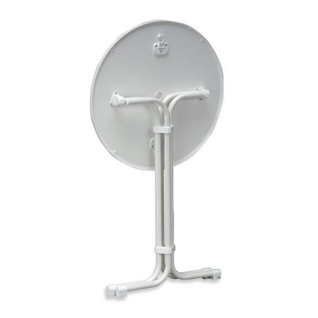 Multiflex -Bartafel/Statafel rond Ø 70 cm Wit