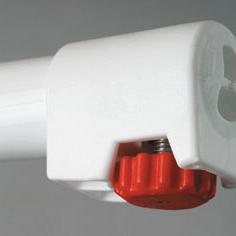 Multiflex -Bartafel/Statafel rond Ø 70 cm Wit
