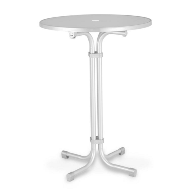 Multiflex - Bartafel/Statafel rond Ø 80 cm Wit