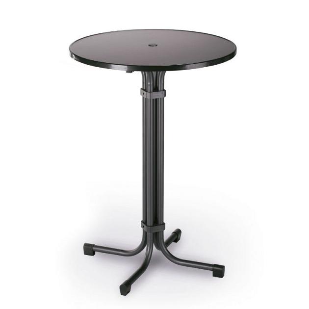 Multiflex - Bartafel/Statafel rond Ø 80 cm Antraciet