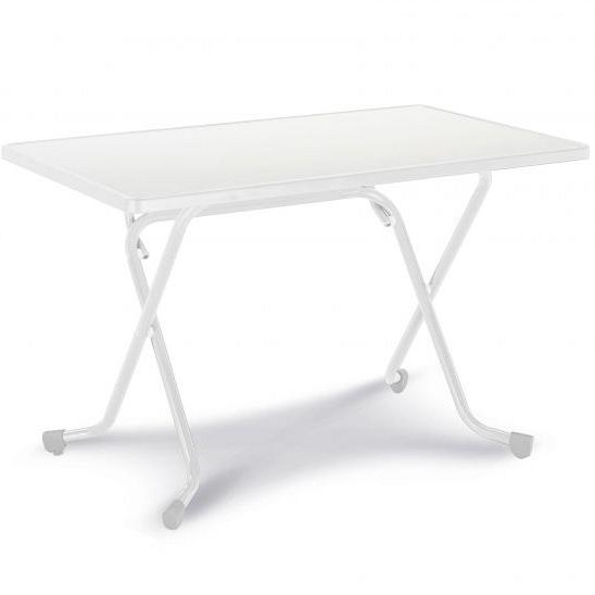 Madrid - Klaptafel rechthoekig 110x70 cm Wit