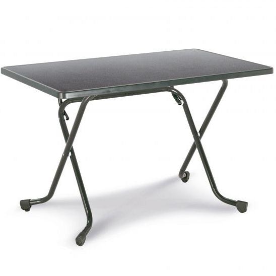 Madrid - Klaptafel rechthoekig 110x70 cm Antraciet