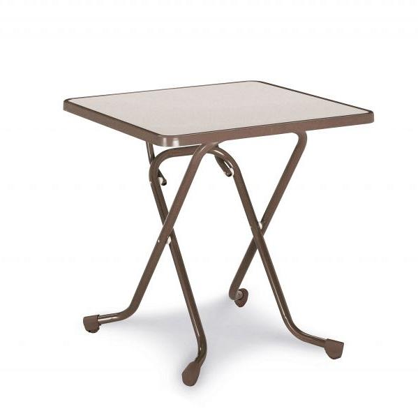 Madrid - Klaptafel rechthoekig 67x67 cm Bruin
