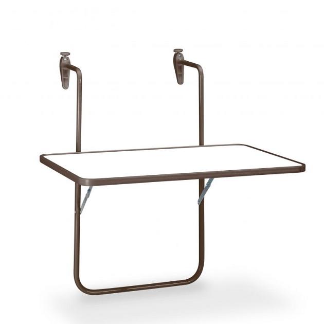 Boy - Balkontafel 60x40 cm Bruin-Wit