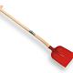 Betonschop rood gelakt, gehard met schopsteel 110 CM
