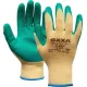 Handschoen L (M-grip) groen per zak ( 12st )