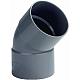 pvc bocht mof/mof 75mm 45